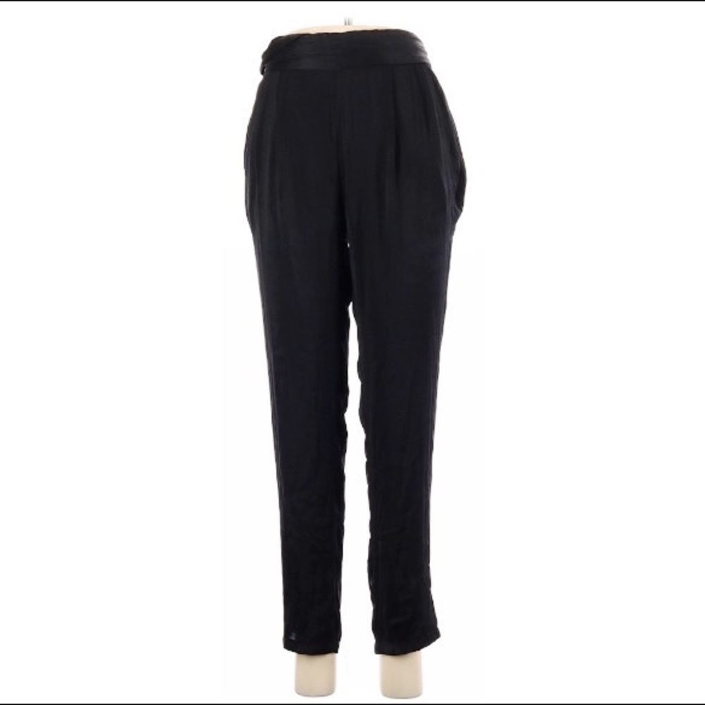 IRO black high waisted dress pants